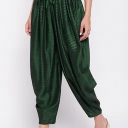 Clora Creation Women Striped Dhotis image 2