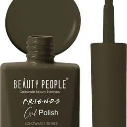 beauty people Friends Gel Nail Polish, 16-Free Formula, Vibrant Shade, Rustic Olive, 12ml Rustic Olive image 1