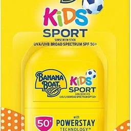 banana boat Sunscreen - SPF 50 PA+ kids sport sunscreen stick SPF50+ water resistant 14.2g-picture-14
