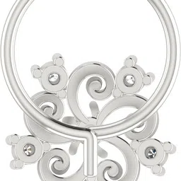 avsar Nivedita 18kt Diamond White Gold Nose Wire image 5