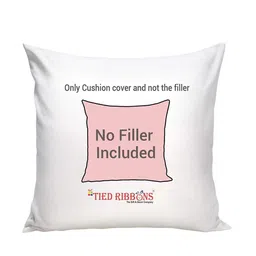 TIED RIBBONS Red & Green Set of 5 Graphic Printed Square Cushion Covers image 2