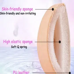 FEELHIGH Round Beauty Blender Puff With Case image 4