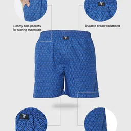 van heusen Men Assorted Printed Elasticized Waistband Printed Boxer Shorts Printed Men Boxer image 4