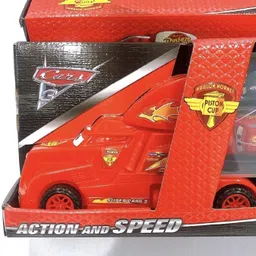 skstore Cars 6 in 1 Vehicle Playsets McQueen Cars 3 Jackson Storm Daniel for Kid image 4