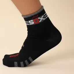 croxter Men Solid, Self Design Ankle Length image 2