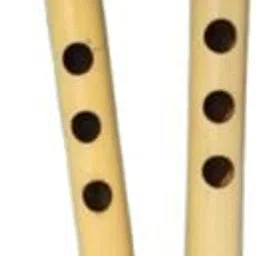 heaven Flute B Tune & C Tune Two Pieces Straight Bansuri 13 & 14 inch well tune Bamboo Flute image 4