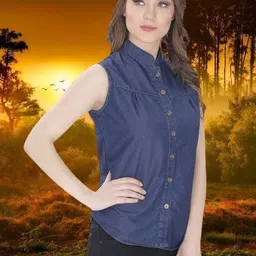 houseofcommon Women Regular Fit Solid Button Down Collar Casual Shirt-picture-22