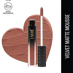 Lakme Xtraordin-airy Velvet Matte Lip Mousse with Cocoa Butter 4.6 g - Bare Nude-picture-39
