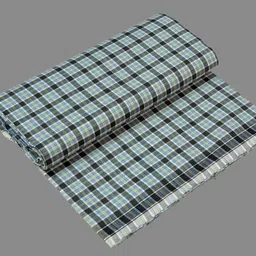 Sawariya handloom Checkered, Striped Men Dhoti image 4