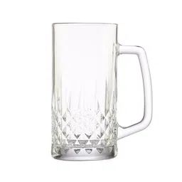ceradeco Diamond Cutting 570ml Glass (Set of 4) Beer Mug image 4