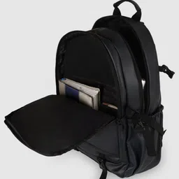 HRX by Hrithik Roshan Unisex Leather Backpack WIth Reflective Strip image 4