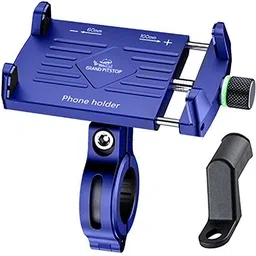 grandpitstop Claw Grip 360 Degree Aluminium Based Mobile Holder with Adjustable Handlebar & Mirror Mount for Bike & Motorcycle Bike Mobile Holder-picture-12