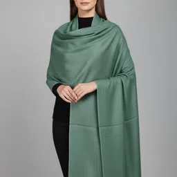 HANG N HOLD Acrylic Solid Women Shawl image 3