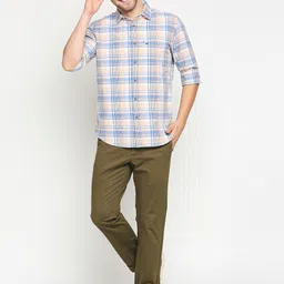 Basics Men Tapered Fit Cotton Trousers image 2