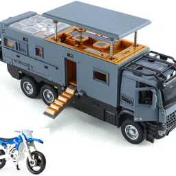 venimall 1:24 Benz Nomadison RV Model Car Toy for Kids-picture-28