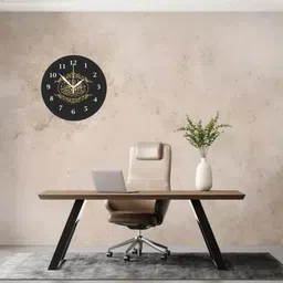 radhe custom arts Analog 25 cm X 25 cm Wall Clock image 4
