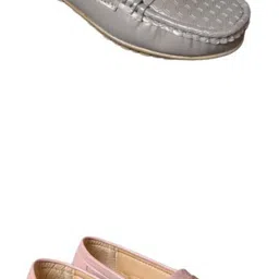 k-nine Trendy Ethnic Loafer Jutti for Women | Casual Wear-gray 911_wood rose 911 Casuals For Women-picture-23