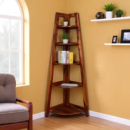 modenito sf21 Solid Wood Open Book Shelf image 4