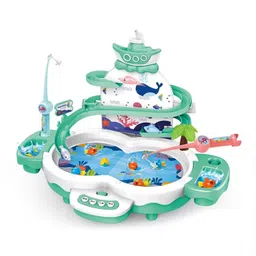 ktrs 3in1 Electric Fishing Songs Story Animal Sounds Magnetic Fishing Game-picture-24