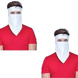 Bike Cotton Riding Rumal Face Mask Pack of 2 Decorative Mask-image-21