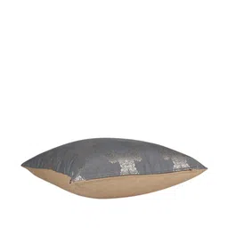 Home Blue & Silver-Toned Set of 2 Ethnic Motifs Square Cushion Covers image 3