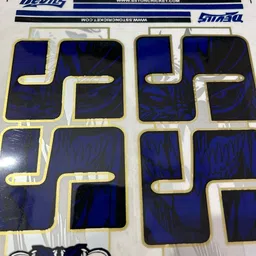 vsm SS_DEVIL_BLUE Bat Sticker image 4