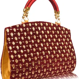 roy variety's Party, Formal, Casual Maroon Clutch - Regular Size image 4