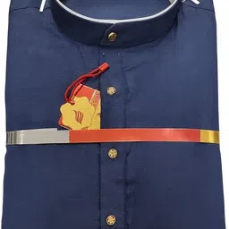 steadman Men Solid Cotton Blend Ethnic Dress image 4