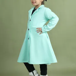 MINI & MING Girls Single-Breasted Knee Length Princess Coat image 4