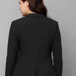 Allen Solly Woman Women Checked Single-Breasted Blazers image 4