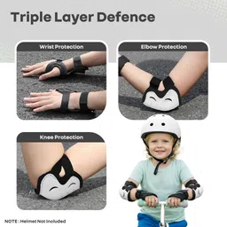 r for rabbit Safe Play Protective Pads Set for Skating, Cycling & Scootering Cycling Kit image 2