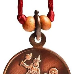rudra centre Baglamukhi Yantra Locket Copper With Thread Copper Locket-picture-24