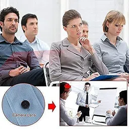 Pelupa Button Hidden Spy Video Camera Recording Spy Camera image 3