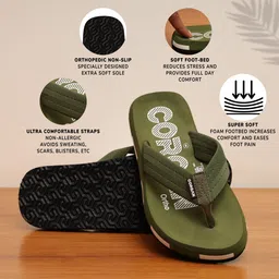 corgan Comfortable trending doctor slipper for mens Men Slippers image 3