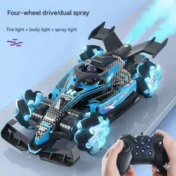 dwh 4x4 Remote Control Car with Spray for kids| Rechargeable 4WD RC car image 3