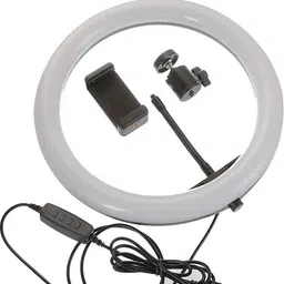 ANY KART Latest 360° rotatable,3 modes& 10 brightness levels 10inch big Selfie Ring Light Ring Flash-picture-25