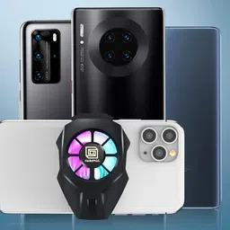 Cubonic L-01 Mobile Radiator Cooling pad For gaming 1 Fan Cooling Pad image 2