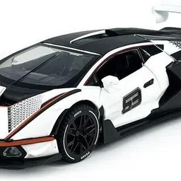 manaki enterprise 1:24 Diecast Lamborghini Essenza SCV12 Metal Pull Back Car with 6 Openable Doors-picture-35