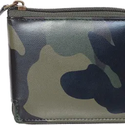 houseofcommon Men Green, Multicolor, Grey Artificial Leather RFID Wallet-picture-14