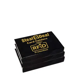 StealODeal Set of 3 Stainless Steal Card Holder image 5