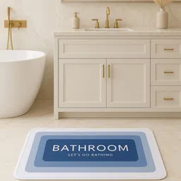 blueflame home decor Rubber Bathroom Mat-picture-41