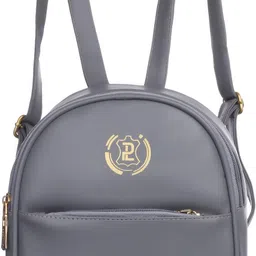 perfect leather Small 9 L Backpack Backpack Esme (Black)-picture-10
