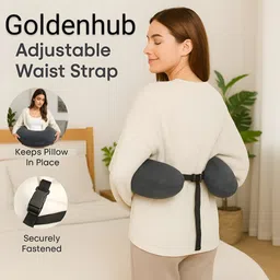 goldenhub feeding pillow| Baby Nursing pillow| Removable cover with inner cover Breastfeeding Pillow image 3