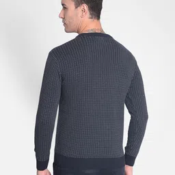 Crimsoune Club Abstract Printed Pure Cotton Pullover Sweater image 5