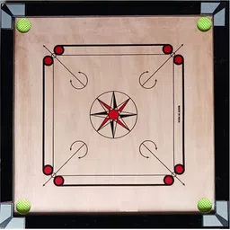 kumud Carrom Board 26 inch, Medium Size Carrom Board with 24 Translating Goti, Striker 65 cm Carrom Board-picture-15
