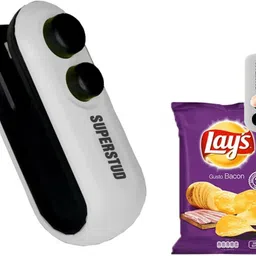 ablue clipper Portable Sealer for Coffee and Spice Bags Hand Held Heat Sealer image 1