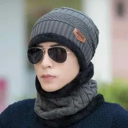 truflair Embellished, Printed, Self Design, Solid, Woven Beanie image 2