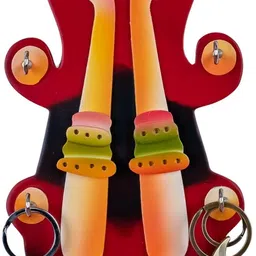 sketchfab Key Holder for Home|Wooden Key Stand for Wall|Key Hanger|Key hooks (11395) Wood Key Holder-picture-15