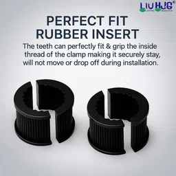 autopowerz Universal Fog Lamp Clamp Bike Headlight Mount image 4