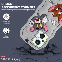 aestmo Back Cover for Oppo F21 Pro 5G image 3